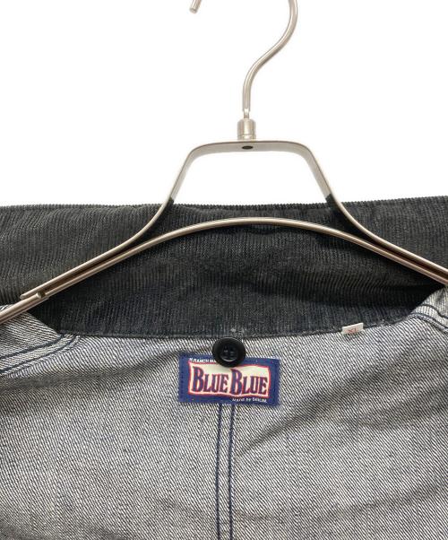 BLUE BLUE（ブルーブルー）BLUE BLUE (ブルーブルー) ダウンライナー付カバーオール インディゴ サイズ:4の古着・服飾アイテム