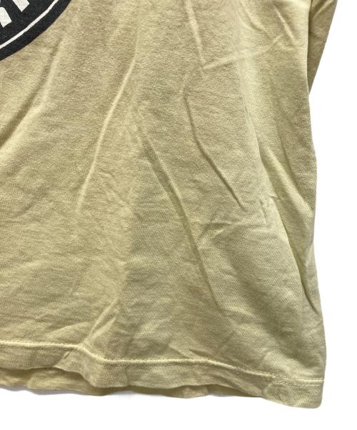 A BATHING APE（アベイシングエイプ）A BATHING APE (アベイシングエイプ) プリントTシャツ ベージュ サイズ:Lの古着・服飾アイテム