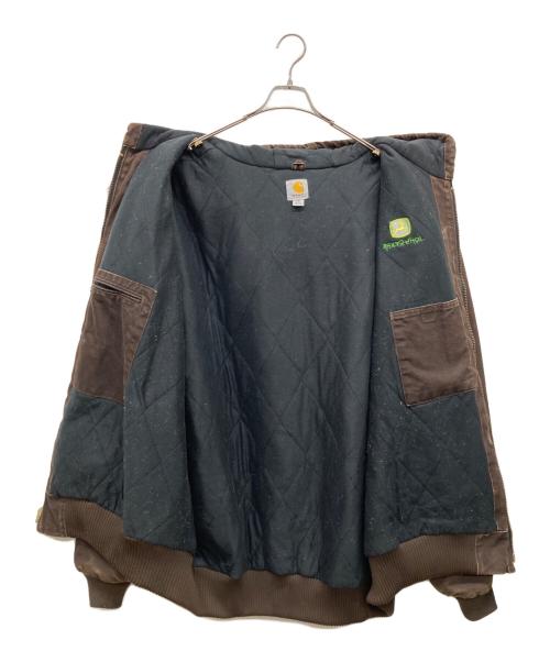 CarHartt（カーハート）CarHartt (カーハート) John Deere (ジョンディア) アクティブジャケット ブラウン サイズ:2XLの古着・服飾アイテム