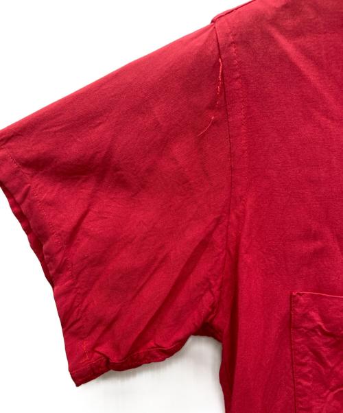 Hilton（ヒルトン）Hilton (ヒルトン) ヴィンテージボーリングシャツ レッド サイズ:14-S-14 1/2の古着・服飾アイテム