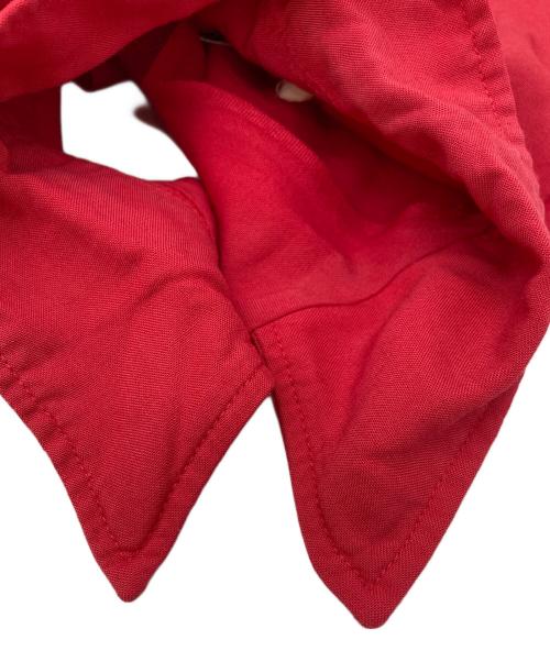 Hilton（ヒルトン）Hilton (ヒルトン) ヴィンテージボーリングシャツ レッド サイズ:14-S-14 1/2の古着・服飾アイテム