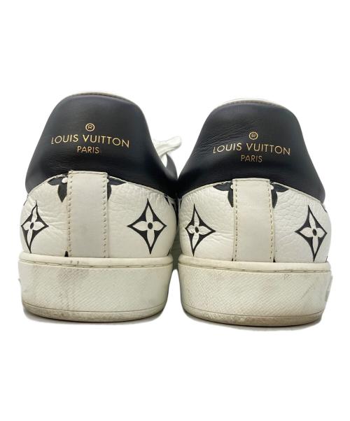 LOUIS VUITTON（ルイ ヴィトン）LOUIS VUITTON (ルイ ヴィトン) ローカットモノグラムスニーカー ホワイト サイズ:5の古着・服飾アイテム