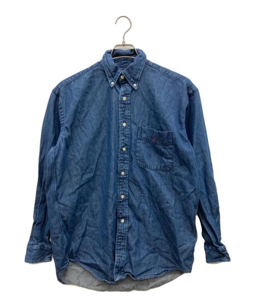RALPH LAUREN（ラルフローレン）RALPH LAUREN (ラルフローレン) ボタンダウンデニムシャツ BLAIRE インディゴ サイズ:Sの古着・服飾アイテム