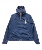 POLO RALPH LAURENポロ・ラルフローレン）の古着「ビッグポニーフーデッドジャケット」｜ネイビー
