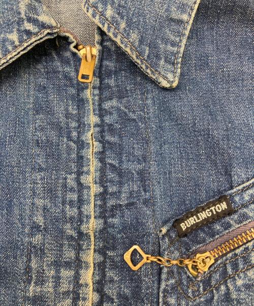 Burlington（バーリントン）Burlington (バーリントン) 91-Bタイプデニムジャケット インディゴ サイズ:不明の古着・服飾アイテム