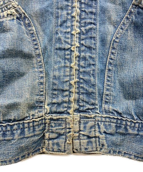 Burlington（バーリントン）Burlington (バーリントン) 91-Bタイプデニムジャケット インディゴ サイズ:不明の古着・服飾アイテム