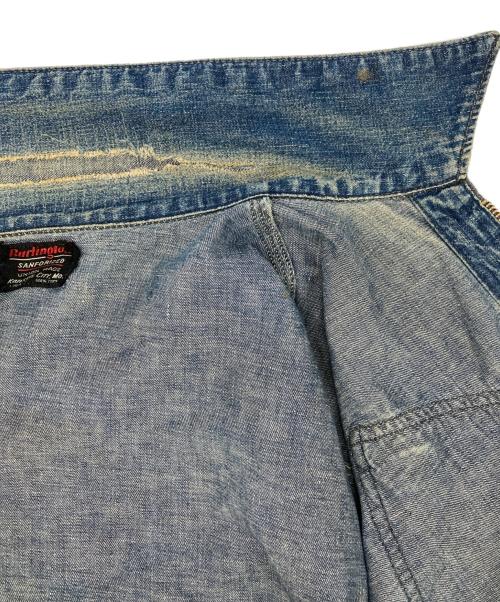 Burlington（バーリントン）Burlington (バーリントン) 91-Bタイプデニムジャケット インディゴ サイズ:不明の古着・服飾アイテム