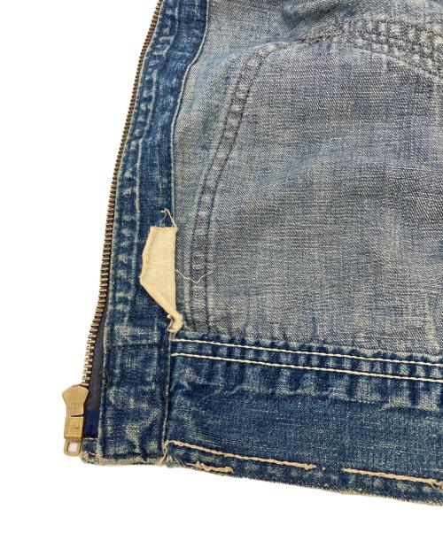 Burlington（バーリントン）Burlington (バーリントン) 91-Bタイプデニムジャケット インディゴ サイズ:不明の古着・服飾アイテム