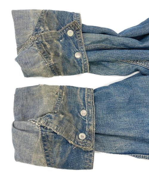 Burlington（バーリントン）Burlington (バーリントン) 91-Bタイプデニムジャケット インディゴ サイズ:不明の古着・服飾アイテム