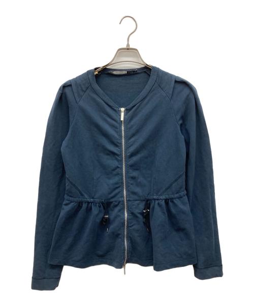 SPORT MAX CODE（スポーツマックスコード）SPORT MAX CODE (スポーツマックスコード) ジップアップジャケット ネイビー サイズ:Sの古着・服飾アイテム