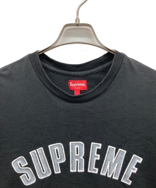 SUPREME（シュプリーム）Supreme (シュプリーム) 18AW アーチロゴプリントTシャツ ブラック サイズ:Lの古着・服飾アイテム