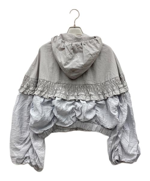 COEL（コエル）COEL (コエル) ドッキングシャーリングブルゾン スカイブルー サイズ:36の古着・服飾アイテム