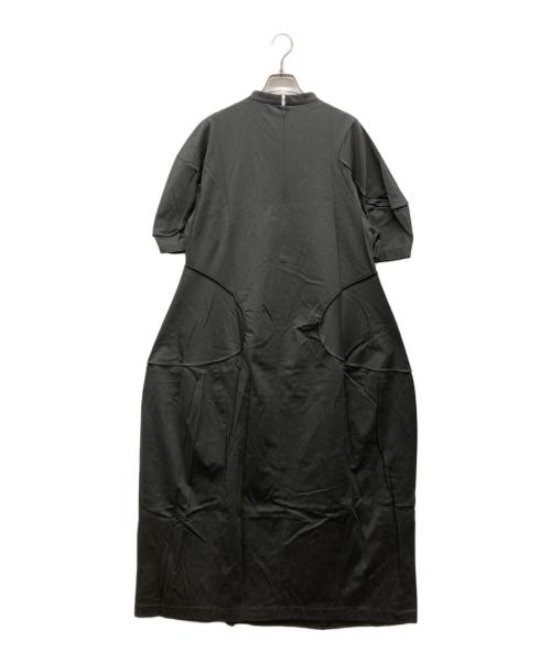 ENFOLD（エンフォルド）ENFOLD (エンフォルド) SOLID DRESS ブラック サイズ:38の古着・服飾アイテム