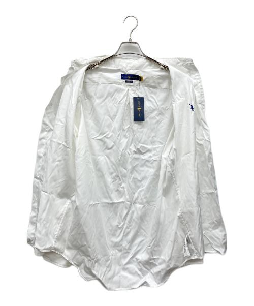 POLO RALPH LAUREN（ポロ・ラルフローレン）POLO RALPH LAUREN (ポロ・ラルフローレン) 長袖BDシャツ ホワイト サイズ:Lの古着・服飾アイテム