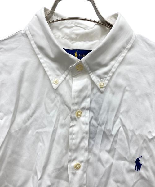 POLO RALPH LAUREN（ポロ・ラルフローレン）POLO RALPH LAUREN (ポロ・ラルフローレン) 長袖BDシャツ ホワイト サイズ:Lの古着・服飾アイテム