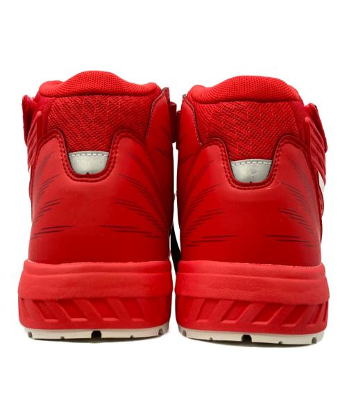 asics（アシックス）asics (アシックス) ハイカットスニーカー ウィンジョブ　 レッド サイズ:EU 42の古着・服飾アイテム