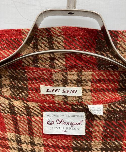 Done gal（ドニゴール）Done gal (ドニゴール) 70s タータンチェックシャツ レッド サイズ:Mの古着・服飾アイテム