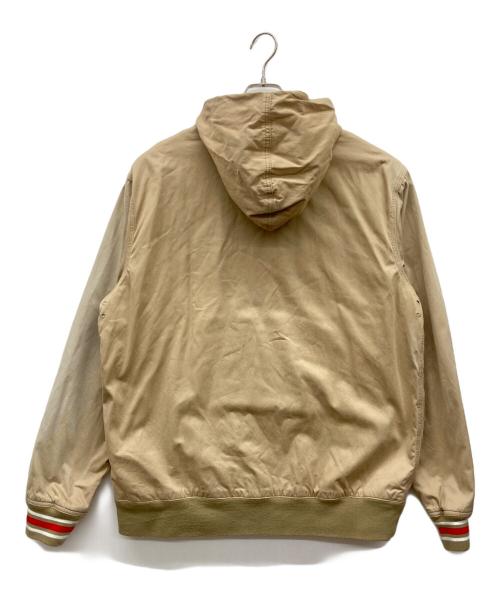 stussy（ステューシー）stussy (ステューシー) アクティブタイプジャケット クラウンロゴ ベージュ サイズ:X-LARGEの古着・服飾アイテム