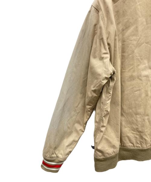 stussy（ステューシー）stussy (ステューシー) アクティブタイプジャケット クラウンロゴ ベージュ サイズ:X-LARGEの古着・服飾アイテム