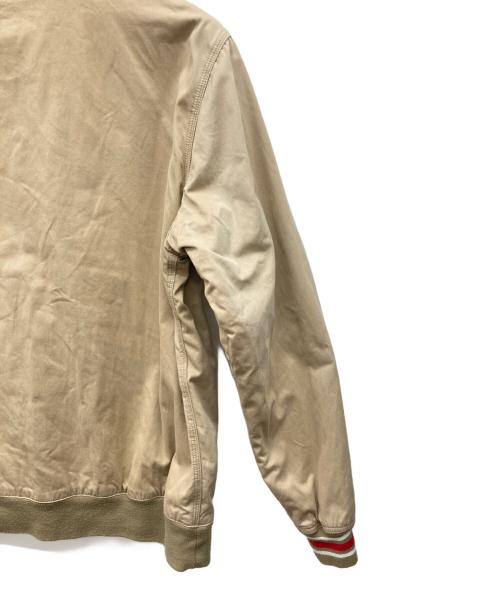 stussy（ステューシー）stussy (ステューシー) アクティブタイプジャケット クラウンロゴ ベージュ サイズ:X-LARGEの古着・服飾アイテム