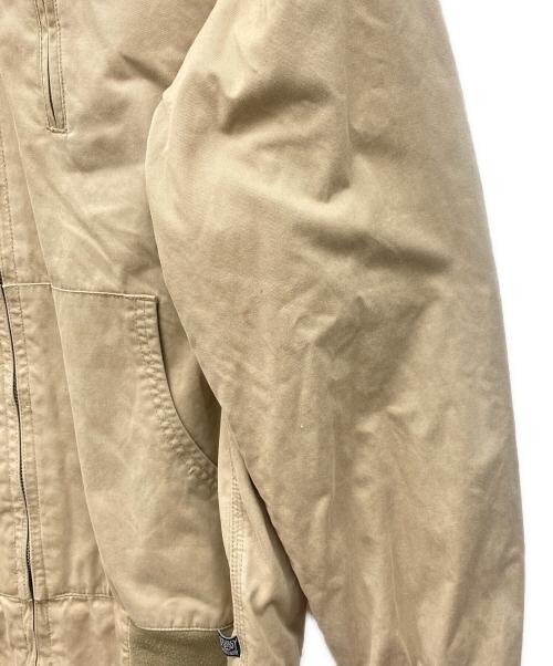 stussy（ステューシー）stussy (ステューシー) アクティブタイプジャケット クラウンロゴ ベージュ サイズ:X-LARGEの古着・服飾アイテム