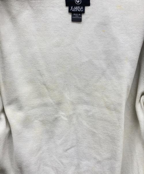 stussy（ステューシー）stussy (ステューシー) アクティブタイプジャケット クラウンロゴ ベージュ サイズ:X-LARGEの古着・服飾アイテム