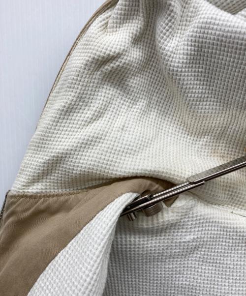 stussy（ステューシー）stussy (ステューシー) アクティブタイプジャケット クラウンロゴ ベージュ サイズ:X-LARGEの古着・服飾アイテム