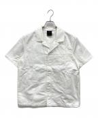 JORDAN BRANDジョーダン ブランド）の古着「ウィメンズ ウーブン ショートスリーブ シャツ」｜ホワイト