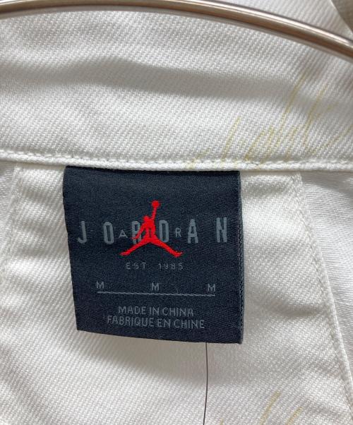 JORDAN BRAND（ジョーダン ブランド）JORDAN BRAND (ジョーダン ブランド) ウィメンズ ウーブン ショートスリーブ シャツ ホワイト サイズ:Mの古着・服飾アイテム