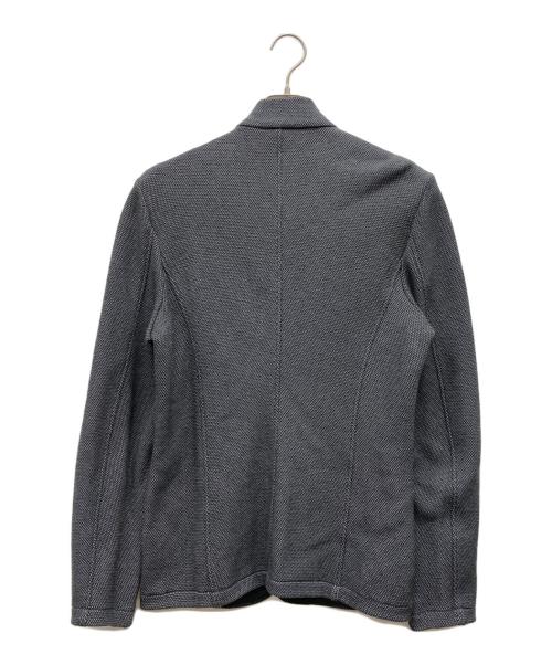 GIORGIO ARMANI（ジョルジョアルマーニ）GIORGIO ARMANI (ジョルジョアルマーニ) カシミヤブレンドマオカラージャケット グレー サイズ:48の古着・服飾アイテム