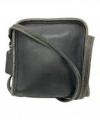 COACHコーチ）の古着「ショルダーバッグ OLD COACH」｜ネイビー