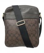 COACHコーチ）の古着「ショルダーバッグ シグネチャー」｜ブラウン