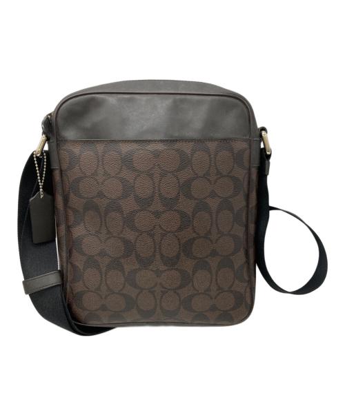 COACH（コーチ）COACH (コーチ) ショルダーバッグ シグネチャー ブラウンの古着・服飾アイテム
