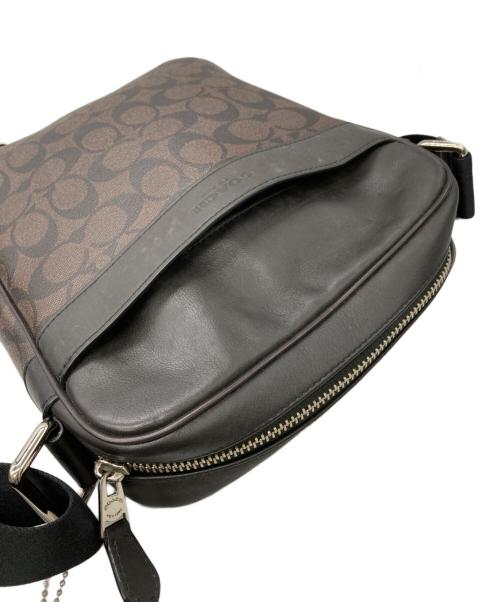 COACH（コーチ）COACH (コーチ) ショルダーバッグ シグネチャー ブラウンの古着・服飾アイテム
