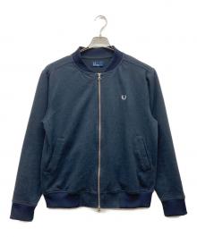 FRED PERRY（フレッドペリー）の古着「Bomber Track JKT JAPAN LIMITE」｜ネイビー