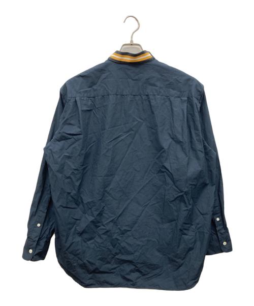 FRED PERRY（フレッドペリー）FRED PERRY (フレッドペリー) スタンドカラーシャツ ネイビー サイズ:S C86-94,T165-175の古着・服飾アイテム