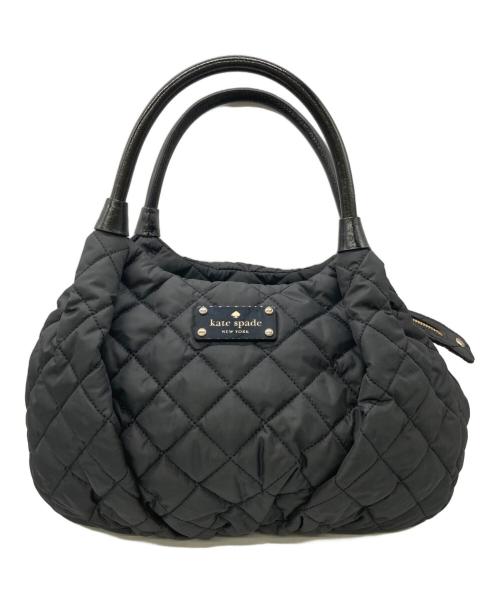 Kate Spade（ケイトスペード）Kate Spade (ケイトスペード) キルティングバッグ ブラックの古着・服飾アイテム