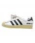 adidas (アディダス) atmos (アトモス) SUPER STAR ホワイト×ブラック サイズ:US 7：8000円