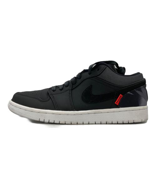 NIKE（ナイキ）NIKE (ナイキ) Air Jordan 1 Low x Paris Saint-Germain ブラック サイズ:US 7の古着・服飾アイテム