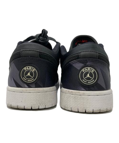 NIKE（ナイキ）NIKE (ナイキ) Air Jordan 1 Low x Paris Saint-Germain ブラック サイズ:US 7の古着・服飾アイテム