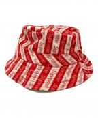 SUPREMEシュプリーム）の古着「14AW Jacquard Logos Crusher」｜レッド