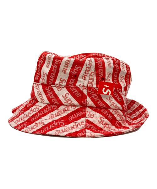 SUPREME（シュプリーム）Supreme (シュプリーム) 14AW Jacquard Logos Crusher レッド サイズ:SMALL / MIDEUMの古着・服飾アイテム