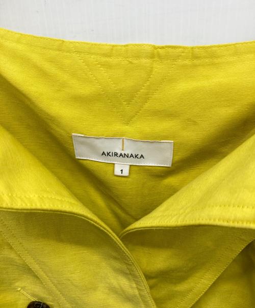 AKIRA NAKA（アキラナカ）AKIRA NAKA (アキラナカ) ノースリーブワンピース イエロー サイズ:1の古着・服飾アイテム
