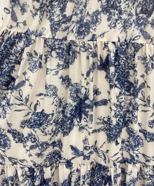 Estella.K（エステラケー）Estella.K (エステラケー) Positano Belted long Dress スカイブルー サイズ:Fの古着・服飾アイテム