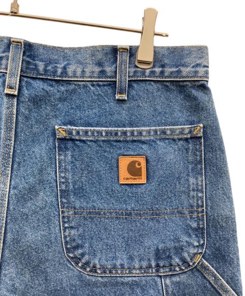 CarHartt（カーハート）CarHartt (カーハート) ペイントデニムパンツ インディゴ サイズ:34×32の古着・服飾アイテム