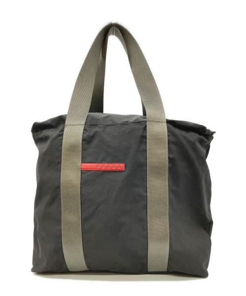 PRADA SPORTS（プラダスポーツ）PRADA SPORTS (プラダスポーツ) ナイロントートバッグ ブラックの古着・服飾アイテム