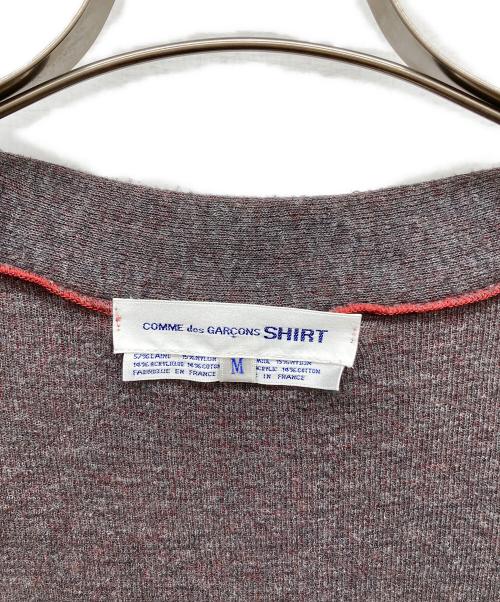 COMME des GARCONS SHIRT（コムデギャルソンシャツ）COMME des GARCONS SHIRT (コムデギャルソンシャツ) ベスト グレー×オレンジ サイズ:Mの古着・服飾アイテム
