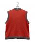COMME des GARCONS SHIRT (コムデギャルソンシャツ) ベスト グレー×オレンジ サイズ:M：7000円