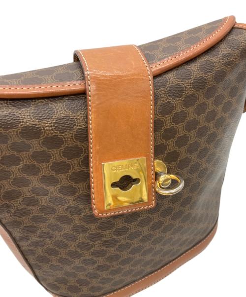 CELINE（セリーヌ）CELINE (セリーヌ) ショルダーバッグ ブラウンの古着・服飾アイテム