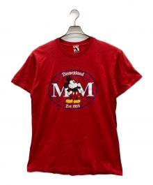 MICKEY（ミッキー）の古着「プリントTシャツ」｜レッド